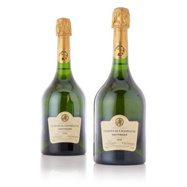 View full screen - View 1 of Lot 1656. Taittinger, Comtes de Champagne, Blanc de Blancs 1996 (2 BT).