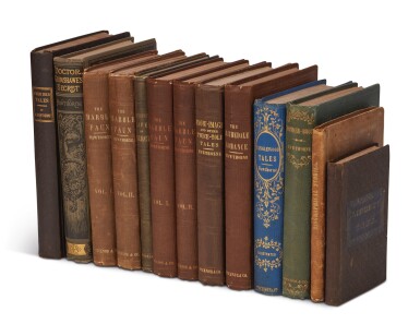 View full screen - View 1 of Lot 77. Hawthorne, Nathaniel | A large group, including some of the author's most important works.