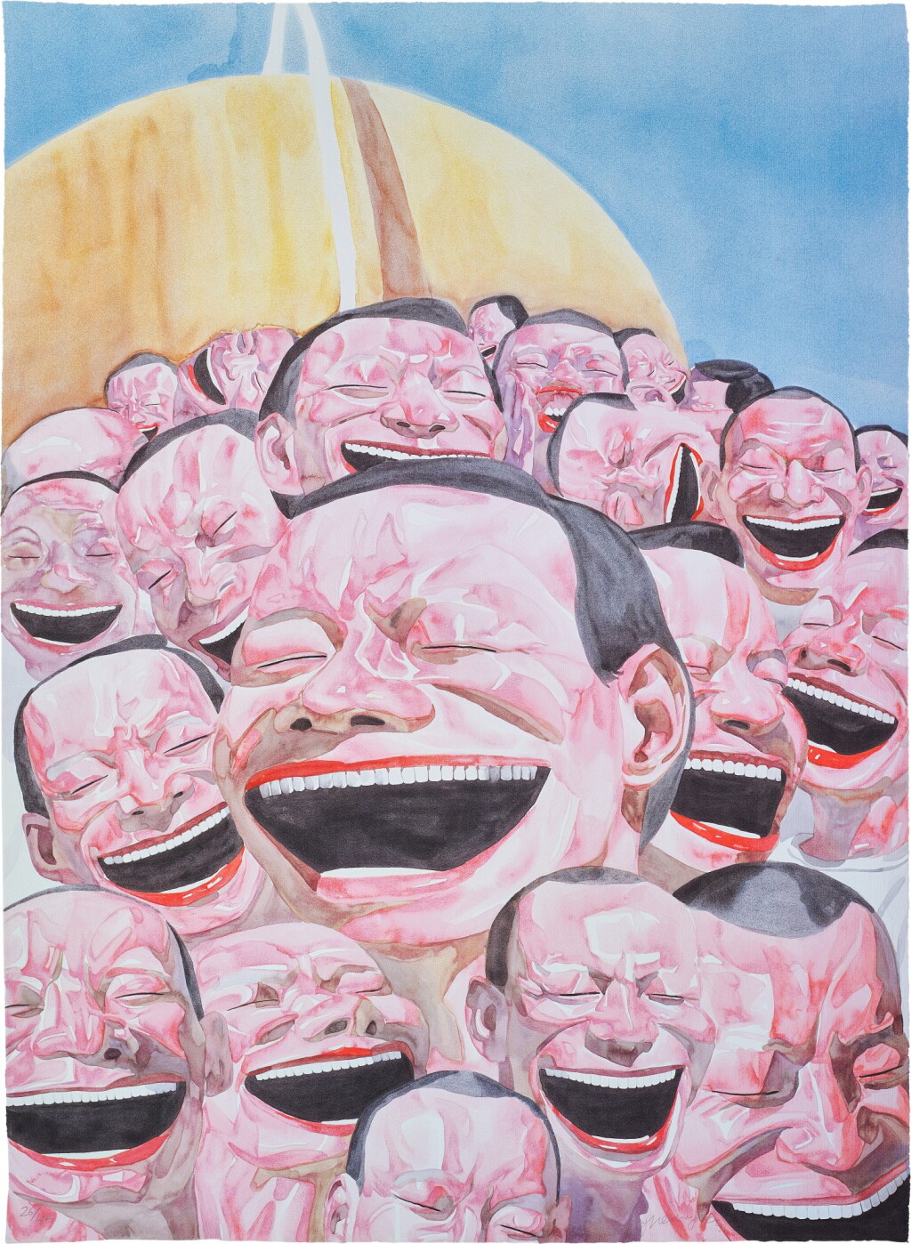 View full screen - View 1 of Lot 97. Untitled (Smile-ism No. 3) | 無題(微笑主義3號).