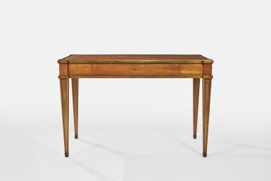 View full screen - View 1 of Lot 205. ATTRIBUTED TO JACQUES QUINET | DESK.