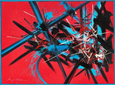 View full screen - View 1 of Lot 739. Georges Mathieu 喬治・馬修 | Mission II .