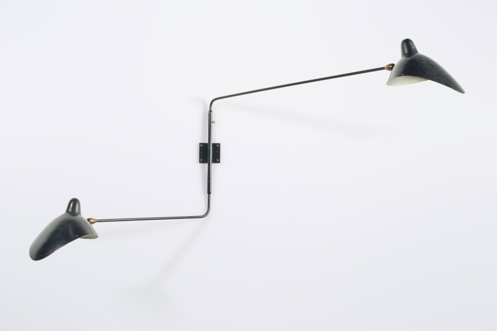 View full screen - View 1 of Lot 68. Two-Arm Wall Light.