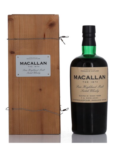 View full screen - View 1 of Lot 97. The Macallan 1874 Replica 45.0 abv NV (1 BT 75cl).