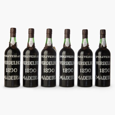 View full screen - View 1 of Lot 592. Madeira, Verdelho Reserva 1890 Pereira d’Oliveira (6 BT).