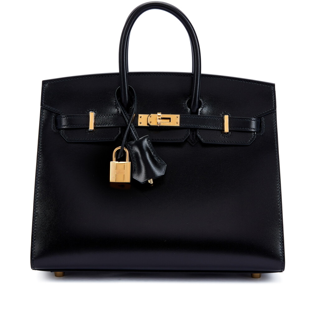 Voir en plein écran - Voir 1 du lot 6039. Black Box Birkin 25 Sellier Gold Hardware, 2023.