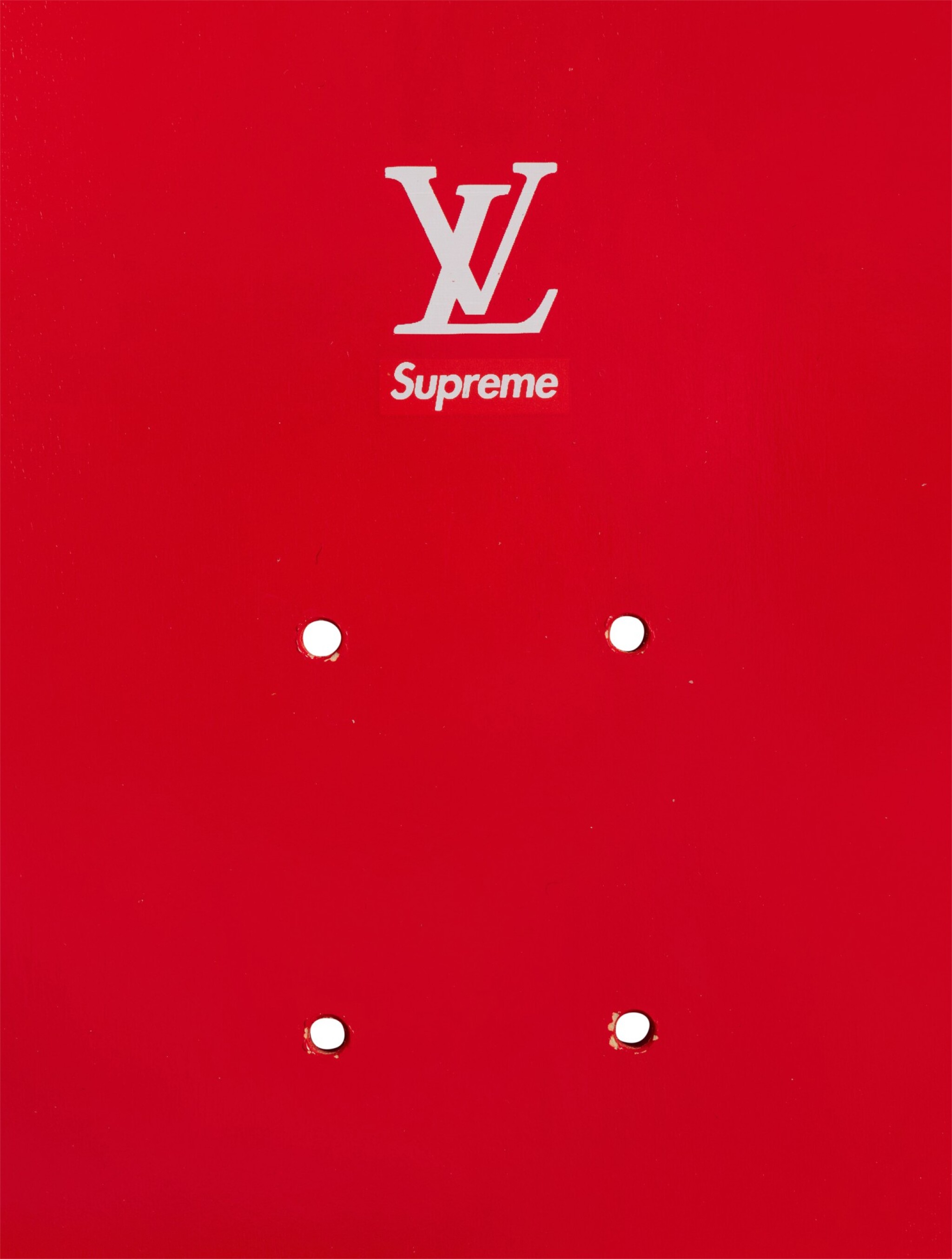 Louis Vuitton X Supreme Skateboard Deck Modern Collectibles 22 Sotheby S Louis Vuitton X Supreme Skateboard Deck Modern Collectibles 22 Sotheby S