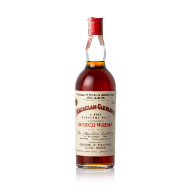 View full screen - View 1 of Lot 5036. Macallan Glenlivet Gordon & MacPhail 37 Year Old 40.0 abv 1940 (1 BT75).