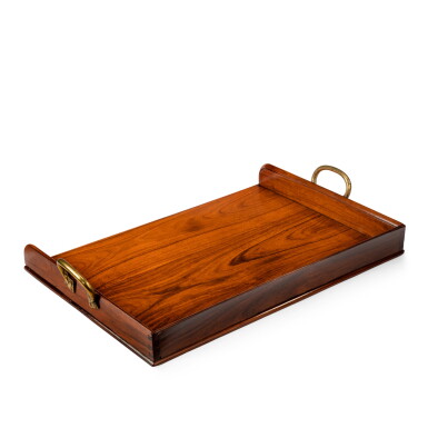 View full screen - View 1 of Lot 1. A PADOUK BUTLER’S TRAY, EARLY 19TH CENTURY.