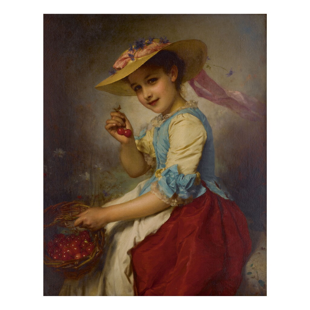 View full screen - View 1 of Lot 6. ETIENNE ADOLPHE PIOT | THE CHERRY GIRL .