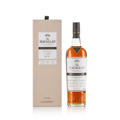 View full screen - View 1 of Lot 22. The Macallan Exceptional Single Cask 2018/ASB-1683/13 53.4 abv 1950 (1 BT 70cl).