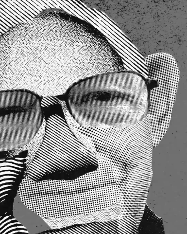 View full screen - View 1 of Lot 1028. Warren Buffet - Decentral Eyes - Variant 02, Token ID: 12517.