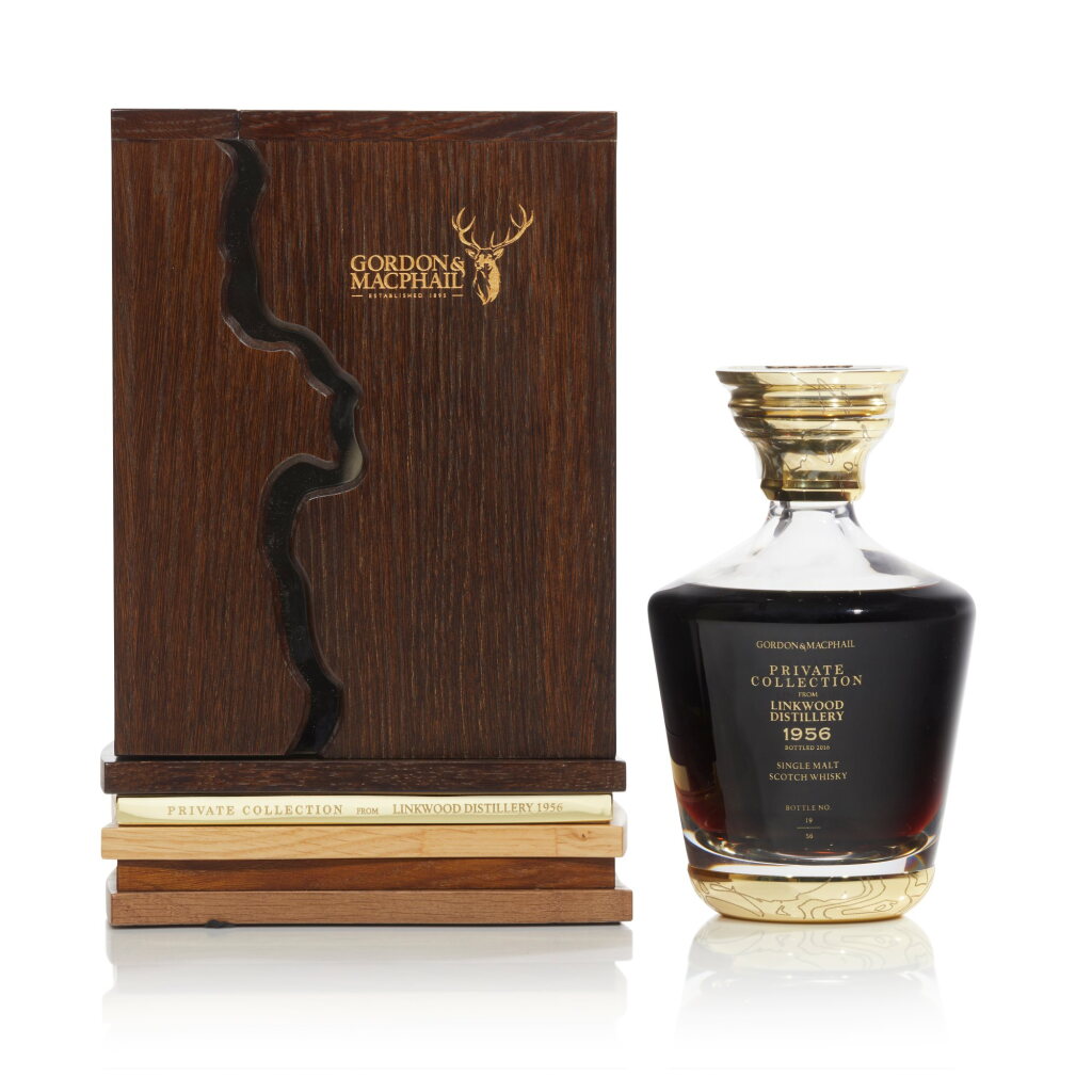 View full screen - View 1 of Lot 67. Linkwood Gordon & MacPhail Private Collection 60 Year Old 49.4 abv 1956 (1 BT70).
