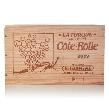 View full screen - View 1 of Lot 1599. Côte Rôtie, La Turque 2019 Guigal (6 BT).