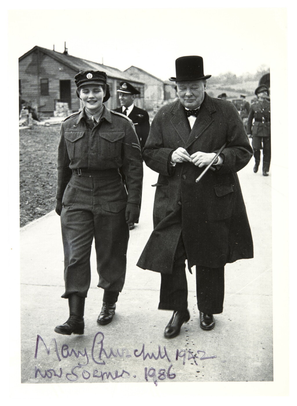View full screen - View 1 of Lot 134. World War II | A collection of letters and documents.