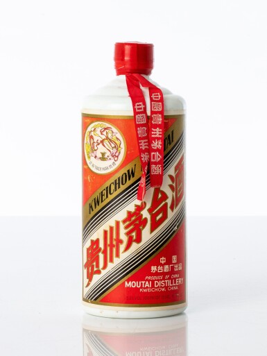 View full screen - View 1 of Lot 5082. "大飛天"貴州茅台酒Kweichow Flying Fairy Moutai cira 1975 - 1983 NV (1 BT54).