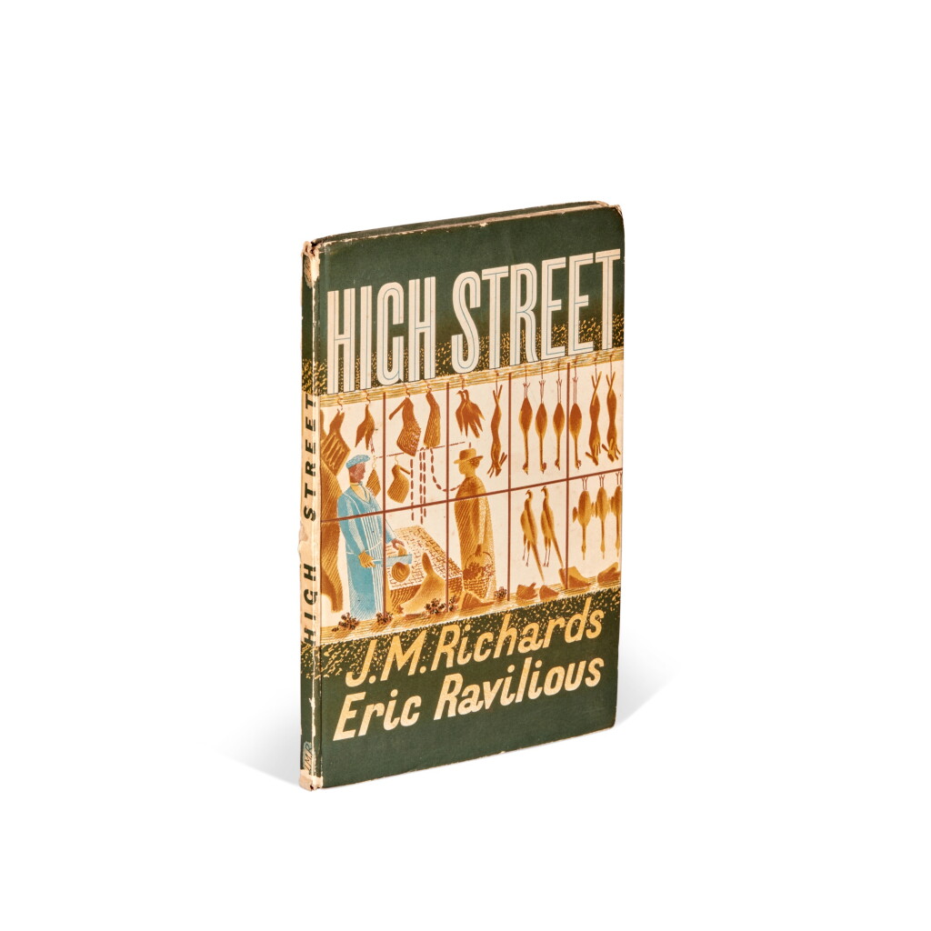View full screen - View 1 of Lot 288. J.M. Richards and Eric Ravilious | High Street, London, 1938, first edition.