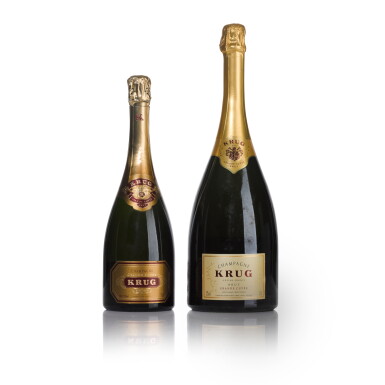 View full screen - View 1 of Lot 573. Krug Grande Cuvée NV (1 BT, 1 MAG).