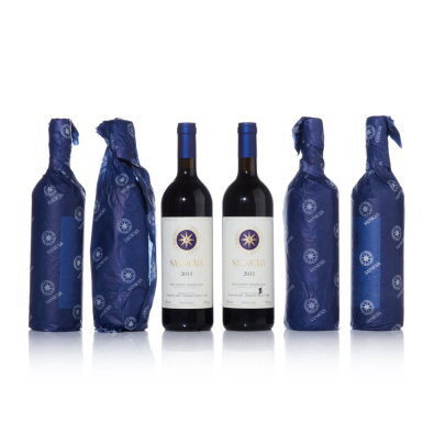 View full screen - View 1 of Lot 349. Sassicaia 2011 Tenuta San Guido (6 BT).