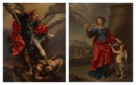 Saint Barbara; Saint Michael the Archangel