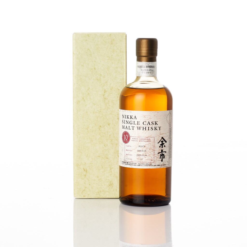 View full screen - View 1 of Lot 6150. 余市 Yoichi 10 Year Old Single Cask Whisky Cask #303476 57.0 abv 1999 (1 BT75).