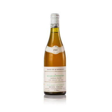 View full screen - View 1 of Lot 695. Bâtard Montrachet 1987 Michel Niellon (1 BT).