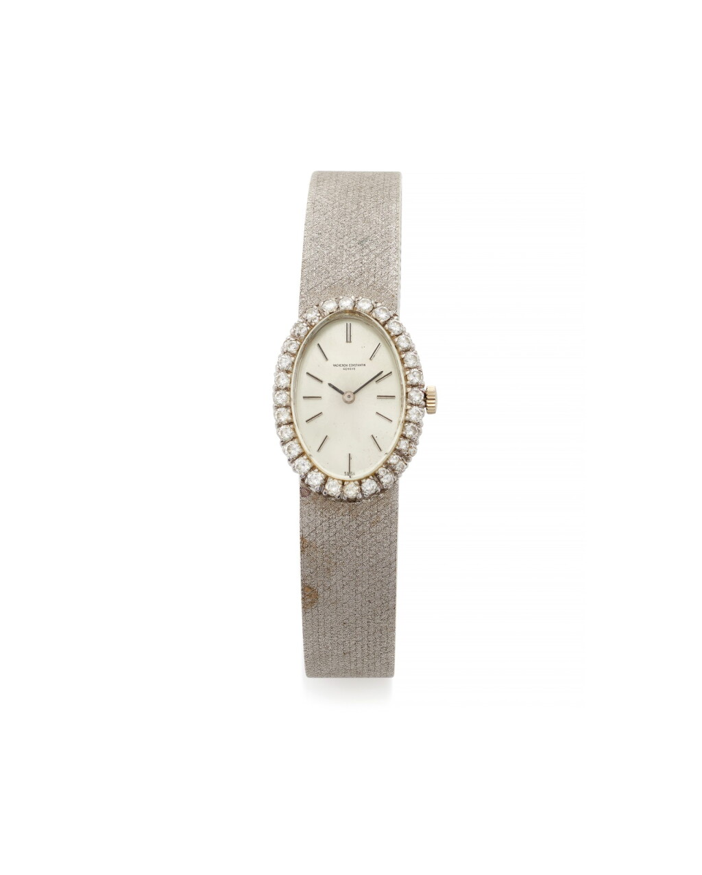 View full screen - View 1 of Lot 47. LADY'S DIAMOND WRISTWATCH (OROLOGIO DA POLSO IN DIAMANTI) | VACHERON CONSTANTIN.