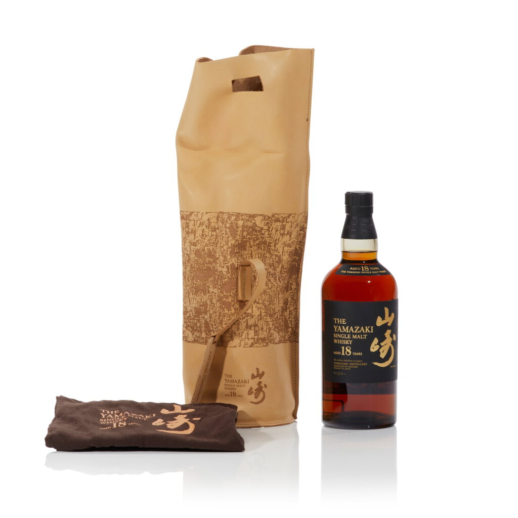 View full screen - View 1 of Lot 467. The Yamazaki 18 Year Old Bill Amberg Limited Edition 43.0 abv NV (1 BT70).