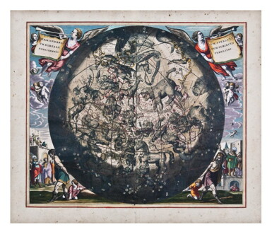 View full screen - View 1 of Lot 131. Cellarius, Andreas | One of the finest celestial charts ever produced.
