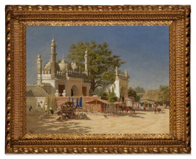 View full screen - View 1 of Lot 427. A Village Temple in Northern India.