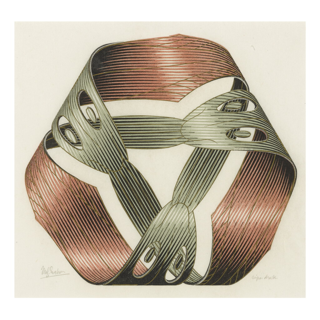 View full screen - View 1 of Lot 108. M. C. ESCHER | MÖBIUS STRIP I (B./K./L./W. 437).
