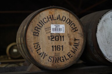 View full screen - View 1 of Lot 6. Bruichladdich Cask of Organic Single Malt 2011 (1 BRL).