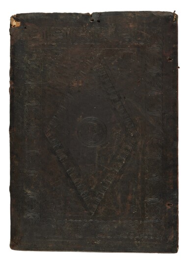 View full screen - View 1 of Lot 1409. Scriptores astronomici veteres, Phaenomena, Venice, Aldo Manuzio, 1499, contemporary dark brown goatskin, possibly Venetian.