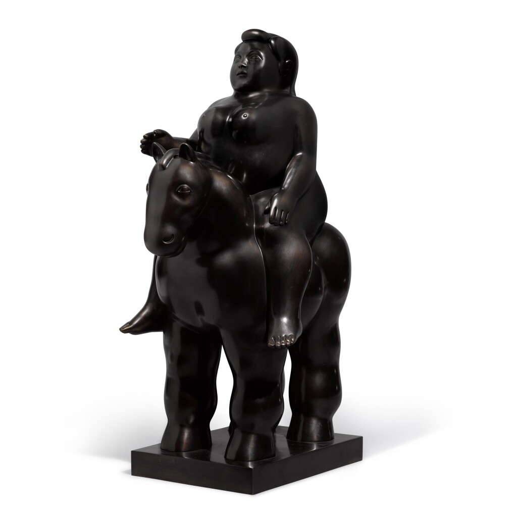 View full screen - View 1 of Lot 64. Donna a cavallo.