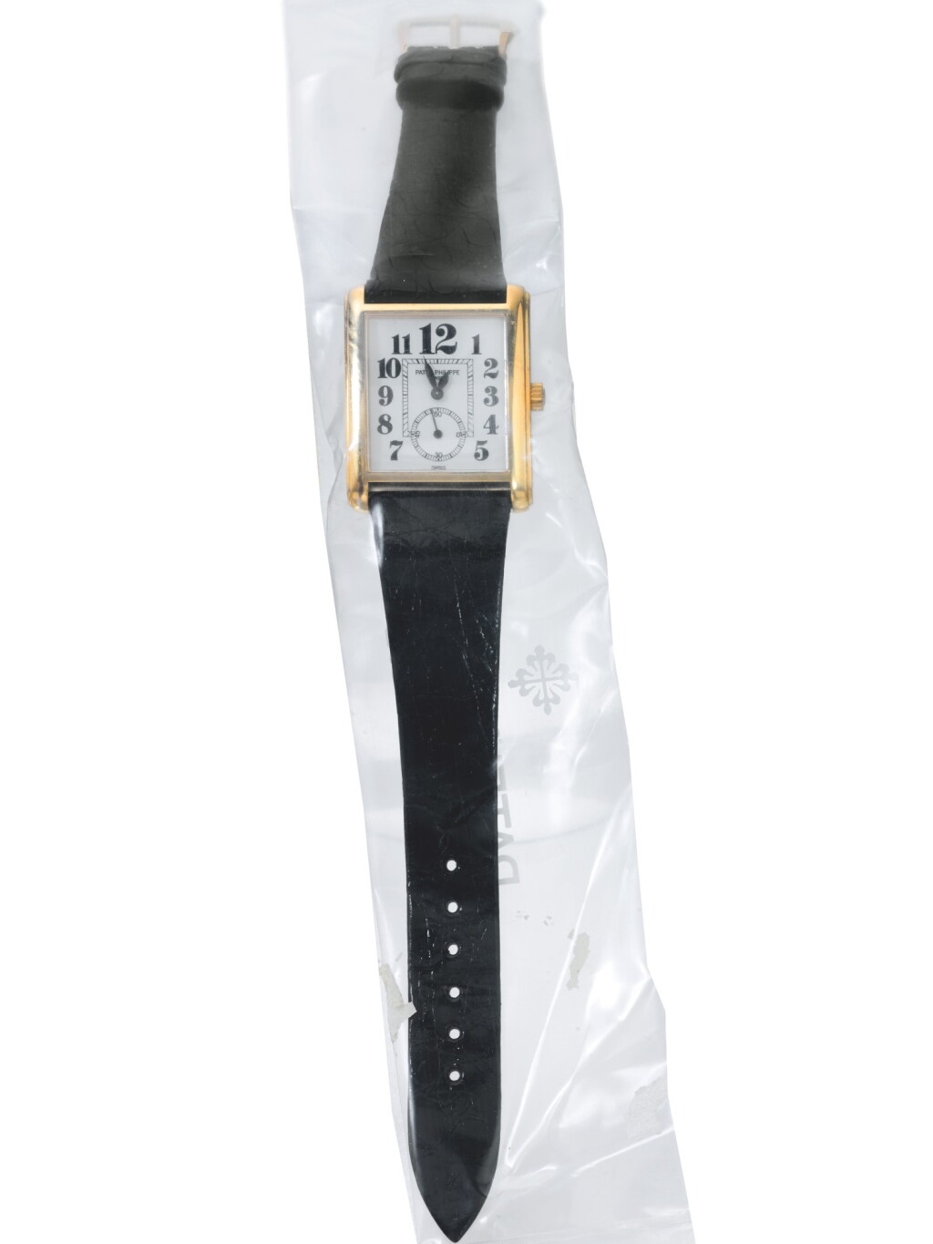View full screen - View 1 of Lot 153. PATEK PHILIPPE | PATEK PHILIPPE REF 5014J, A YELLOW GOLD RECTANGULAR WRISTWATCH CIRCA 1995.