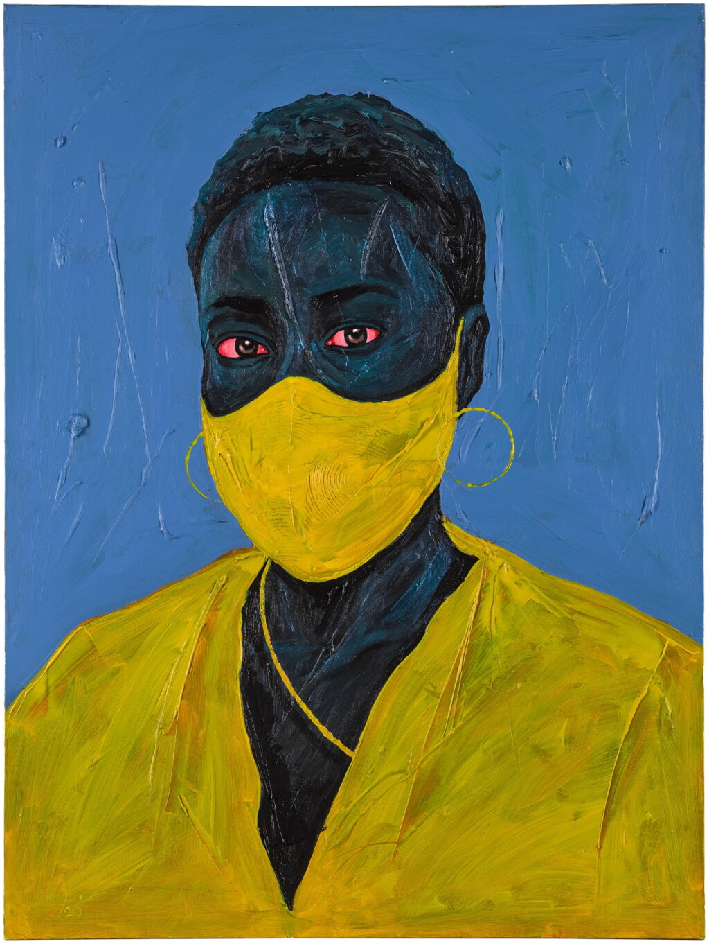 View full screen - View 1 of Lot 25. Yellow Mask .