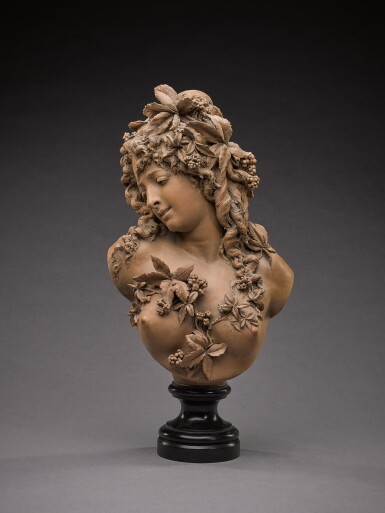 View full screen - View 1 of Lot 560. Bust of a Bacchante.