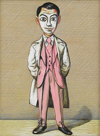 View full screen - View 1 of Lot 151. Zeng Fanzhi 曾梵志 | Untitled 無題.