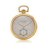 Reference 772, A yellow gold minute repeating open faced watch, Made in 1925
