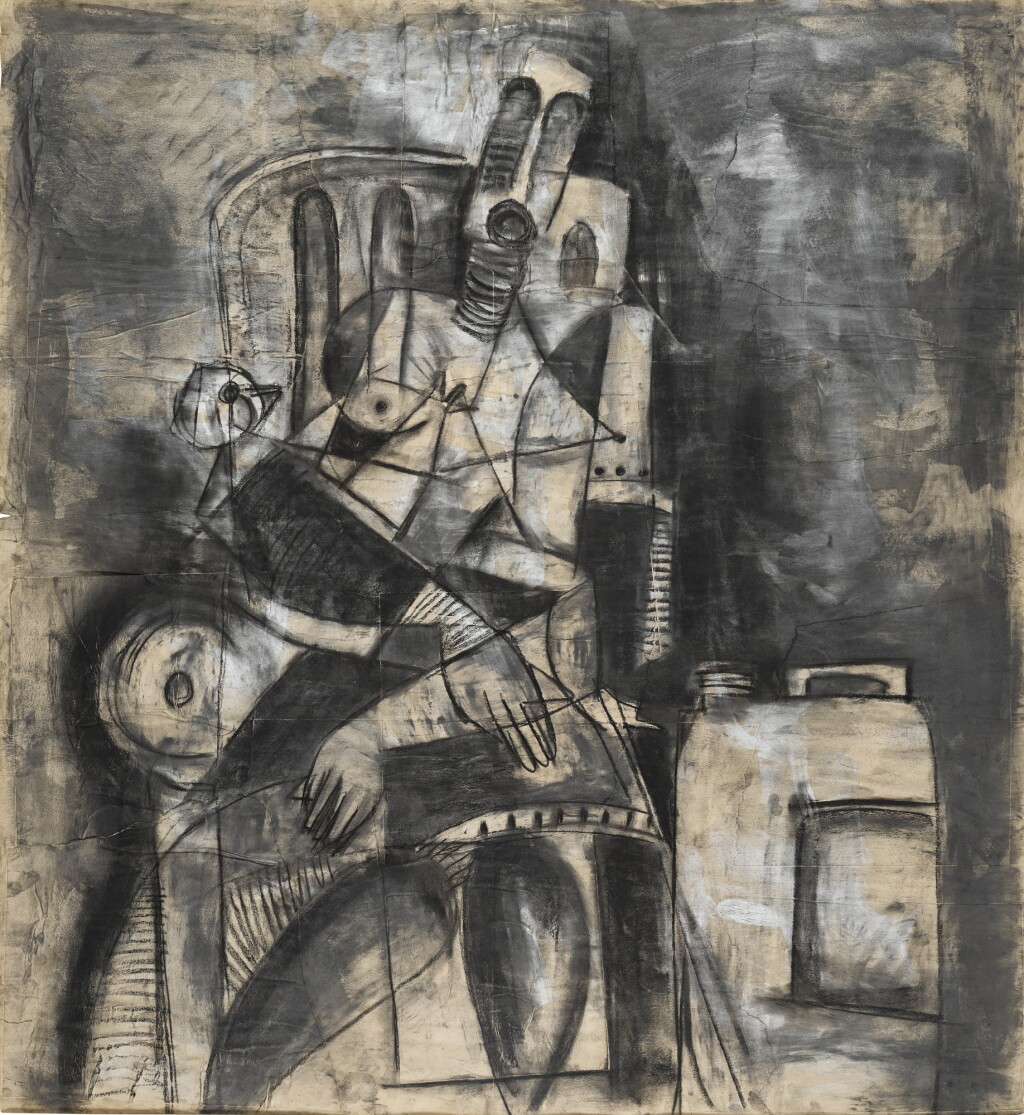 View full screen - View 1 of Lot 26. Mother and Child.