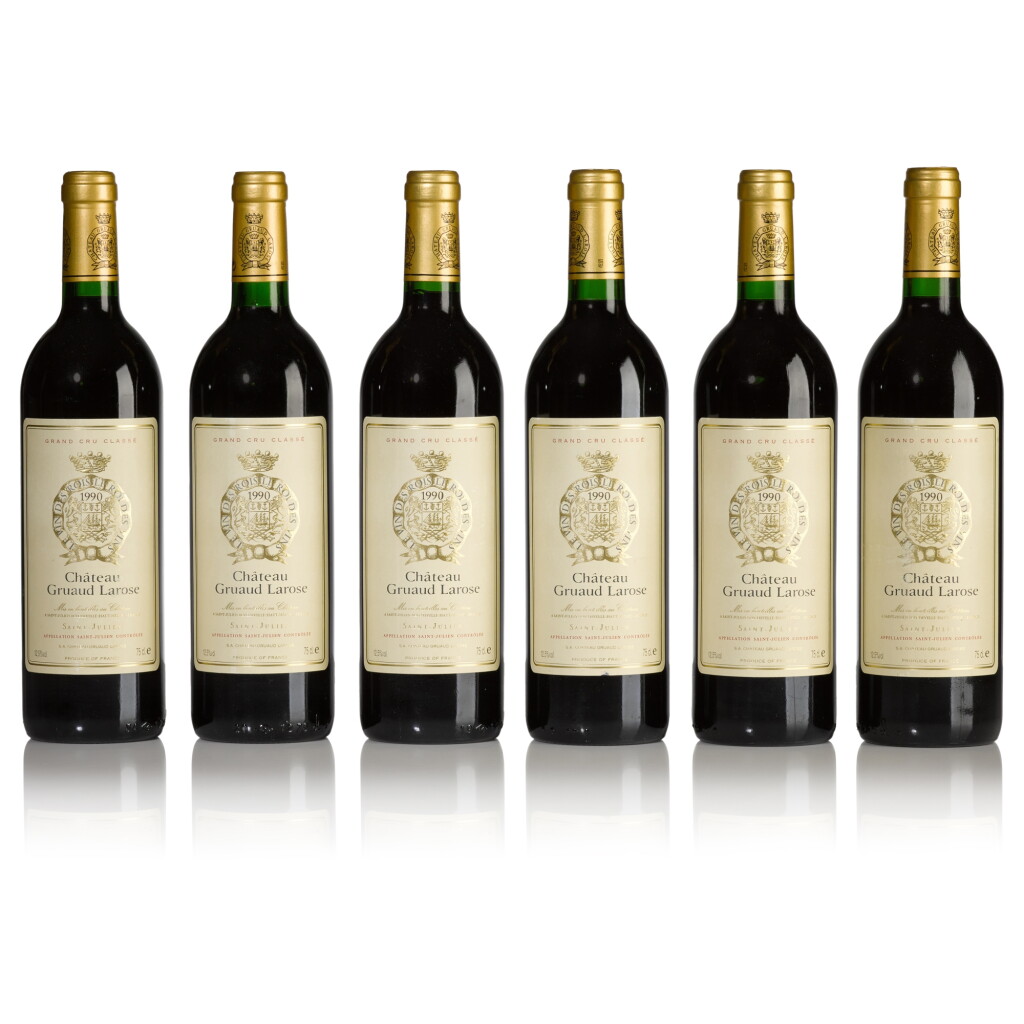 View full screen - View 1 of Lot 432. Château Gruaud Larose 1990 (12 BT).