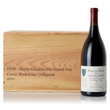 View full screen - View 1 of Lot 6786. Mazis-Chambertin Grand Cru, Hospices de Beaune Cuvée Madeleine Collignon 2011 Faiveley (6 MAG).
