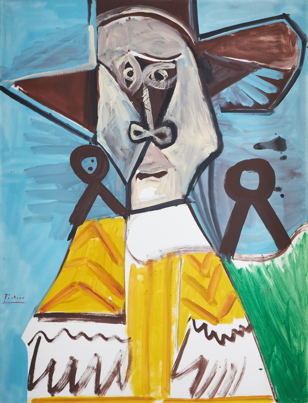 View full screen - View 1 of Lot 45. Buste d'homme.
