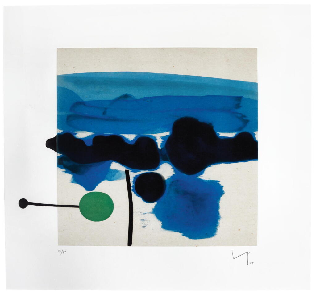 View full screen - View 1 of Lot 244. VICTOR PASMORE | THE PASSION FLOWER (LYNTON G.36).