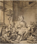 JEAN-BAPTISTE GREUZE | RECTO AND VERSO: LE BÉNÉDICITÉ