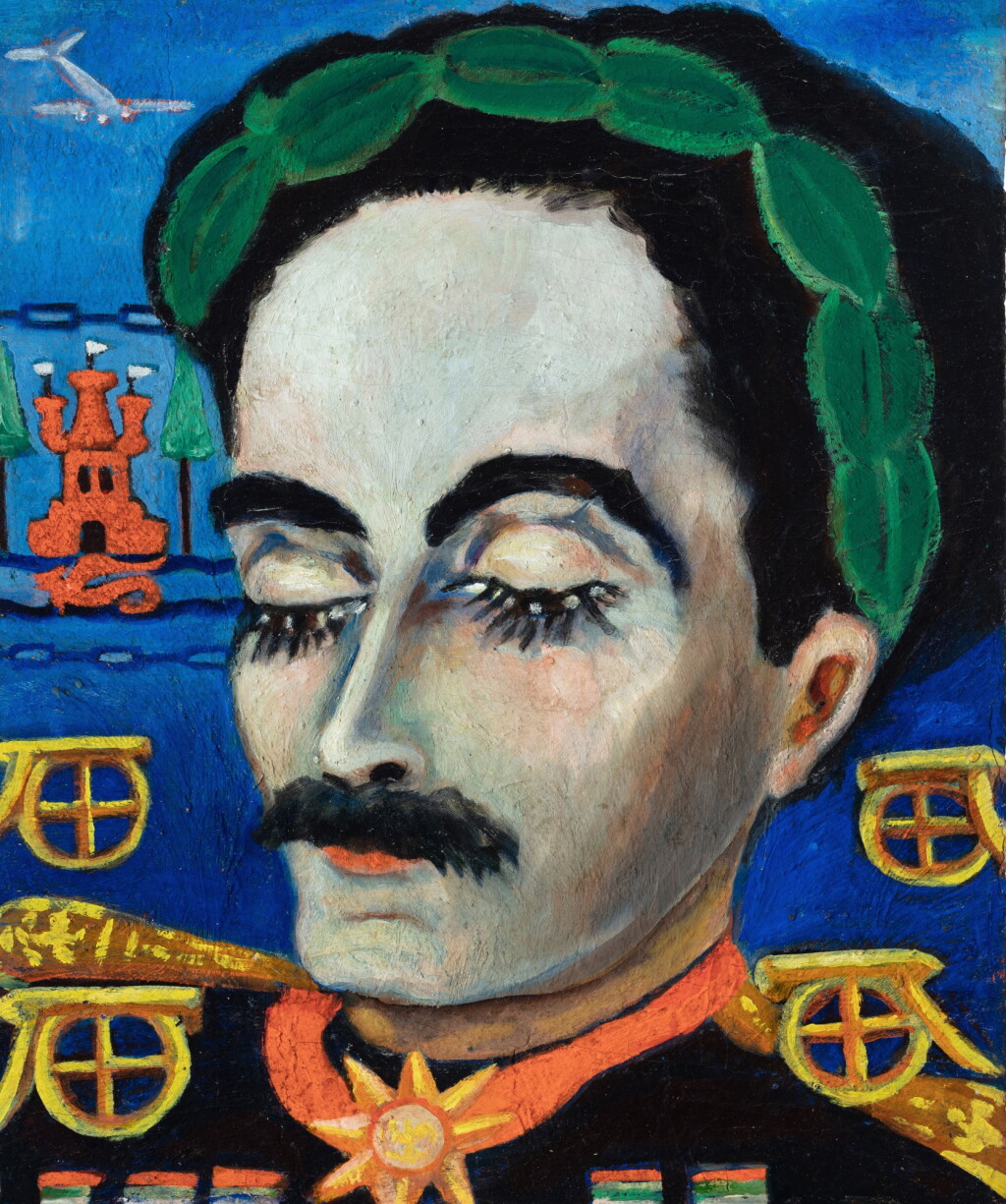 View full screen - View 1 of Lot 357. Apoteosis del General Manuel Mondragón.