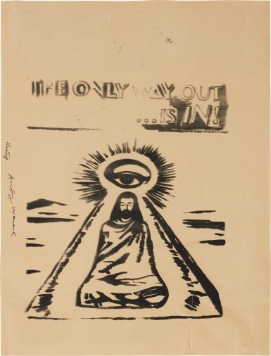 View full screen - View 1 of Lot 1055. ANDY WARHOL | UNTITLED (JESUS).