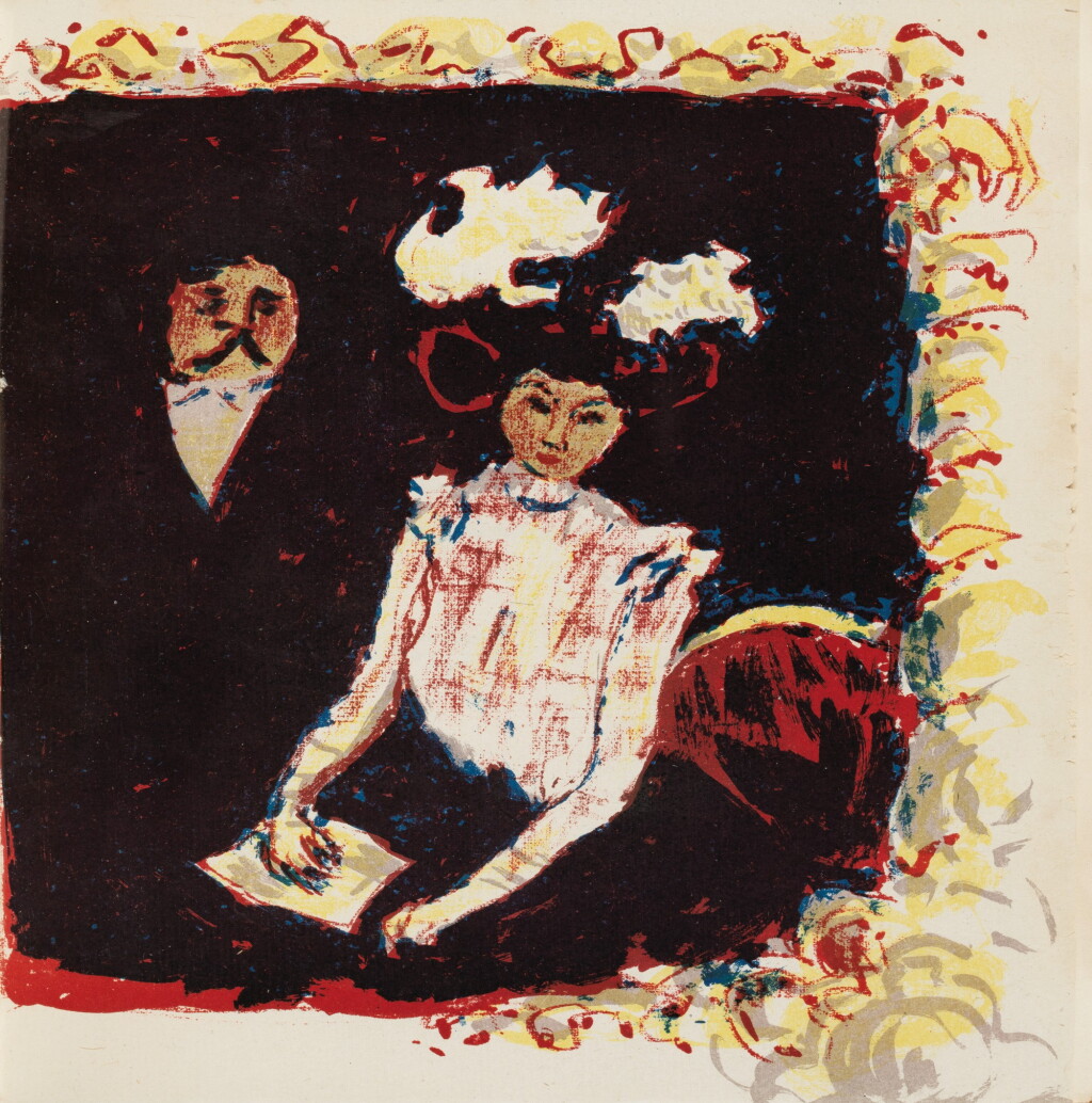 View full screen - View 1 of Lot 221. BONNARD & MELLERIO. La lithographie originale en couleurs. 1898. Ed. orig. 2 lithographies. 1/200 Hollande.