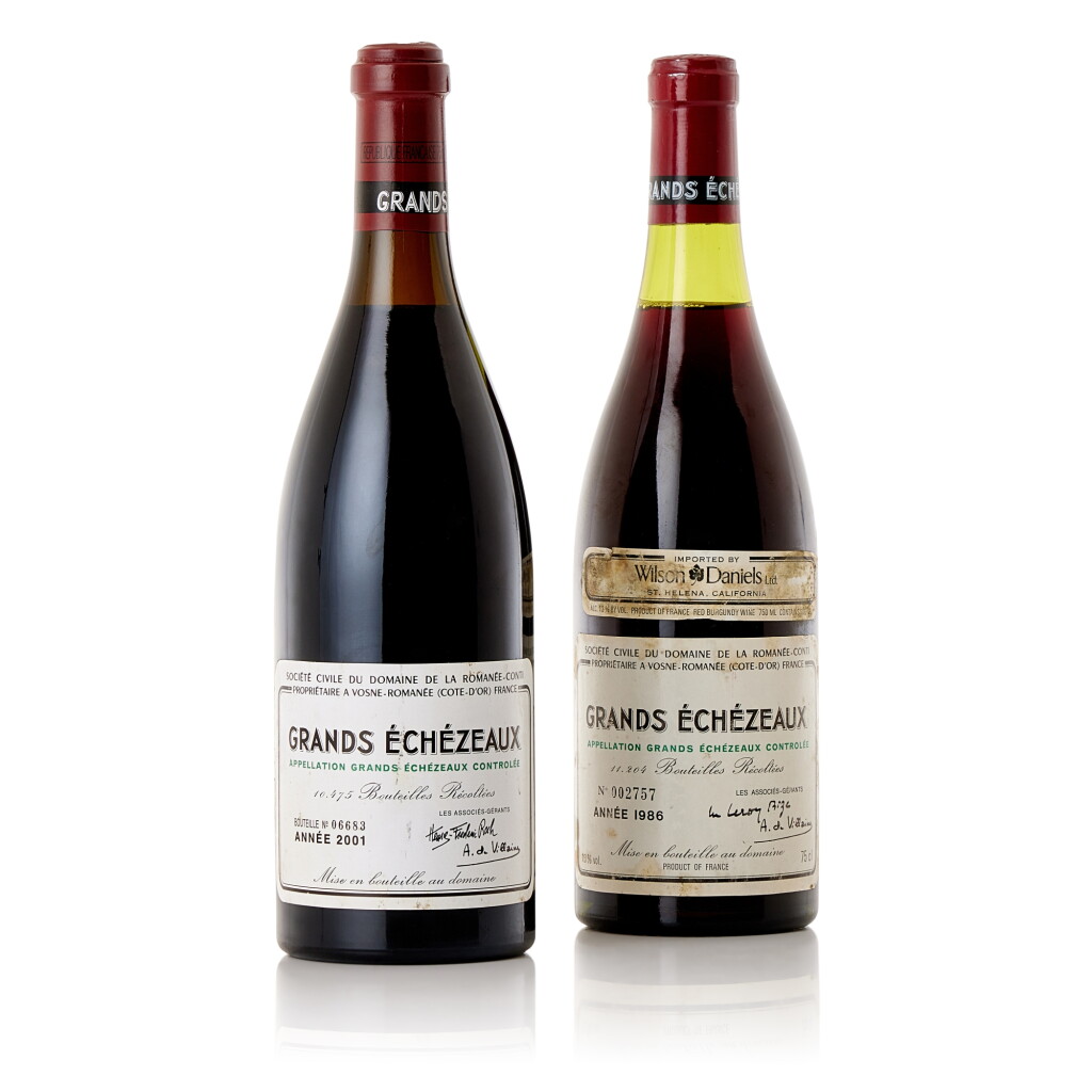 View full screen - View 1 of Lot 1330. Grands Echézeaux 2001 Domaine de la Romanée-Conti (1 BT).