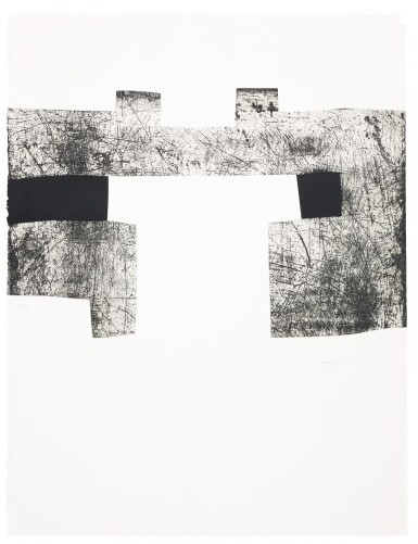 View full screen - View 1 of Lot 454. EDUARDO CHILLIDA | ZUBI-AUNDI (VAN DER KOELEN 89011).