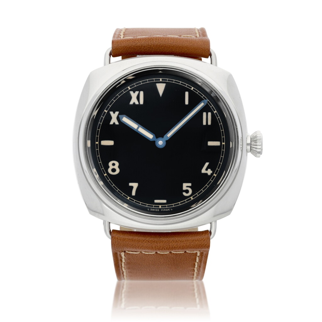 View full screen - View 1 of Lot 8209. Radiomir 1936, Reference Pam 00249 | A limited edition stainless steel wristwatch with California dial, Circa 2007 | 沛納海 | Radiomir 1936 型號Pam00249 | 限量版精鋼腕錶,備加州錶盤,約 2007年製.